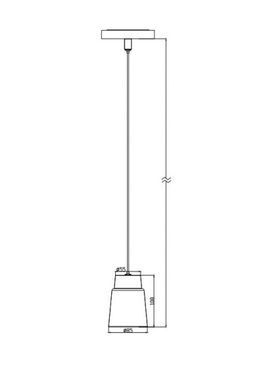Светильник подвесной 9W 15&deg;/24&deg;/36&deg; CREE1507 720LM 3000К/4000К (ALMG-M27 BK)