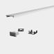LED-профиль ALUMLED LP1608B1 с рассеивателем, 2 метра