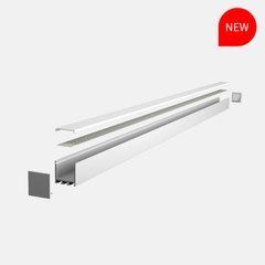 LED-профиль ALUMLED подвесной LP2525F с рассеивателем, 2 метра