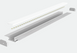 LED-профиль ALUMLED врезной LP6214 с рассеивателем, 2 метра