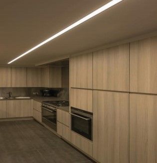LED-профиль ALUMLED врезной LT46251 с рассеивателем, 2 метра