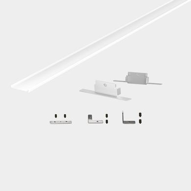 LED-профиль ALUMLED под шпаклевку LD8820 с рассеивателем, 2 метра