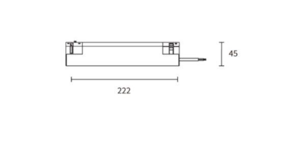 Блок питания с подводом питания 100W DC48V (ALMG-PS 100)