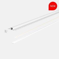 LED-профиль ALUMLED под шпаклевку LD5414 с рассеивателем, 2 метра