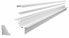 LED-профиль ALUMLED LD45501 с рассеивателем, 2 метра