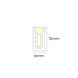 Термостойкий гибкий неон COLORS Sauna 24V IP67 5W 100Lm 2700K 5м (ANS0612-SW)