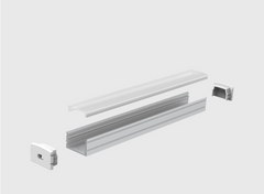 LED-профиль ALUMLED LP1813 с рассеивателем, 2 метра