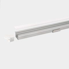 LED-профиль ALUMLED врезной LP2212 с рассеивателем, 2 метра