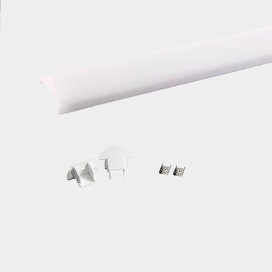 LED-профиль ALUMLED врезной LP2212 с рассеивателем, 2 метра