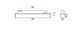 Светильник линейний 12W 30&deg; Osram3030 960LM 3000К/4000К (ALMG-M05 12W BK/WH)